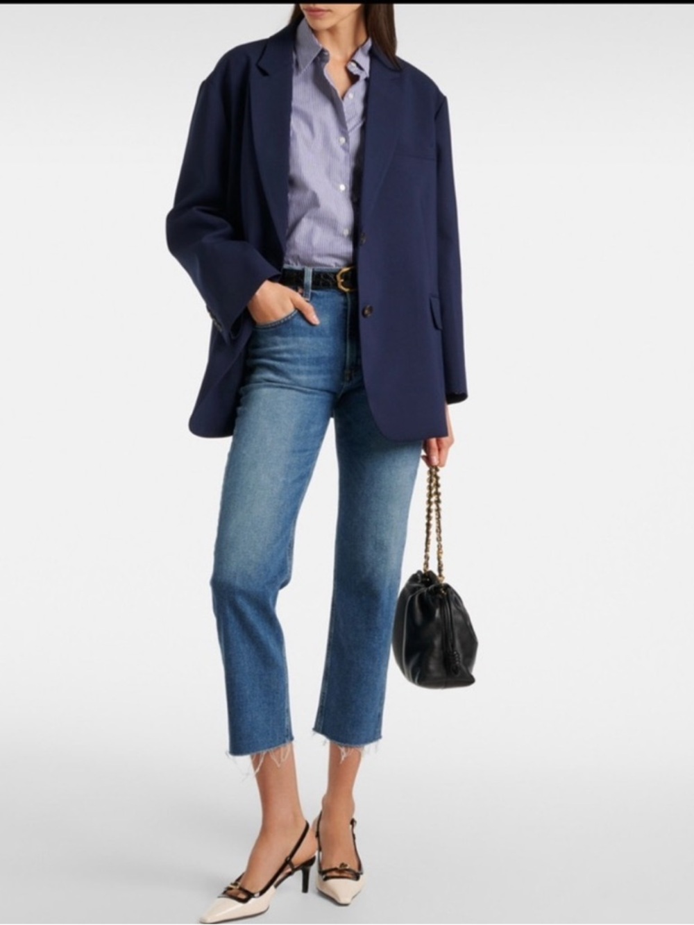 NWT Citizens Of Humanity Daphne Crop High Rise Stovepipe Jeans